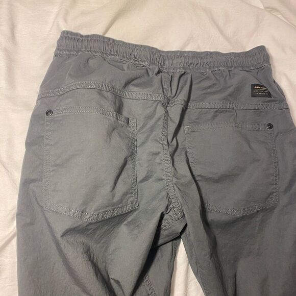 Quicksilver Foxoy Straight Tapered Pants Twill Stretch Lightweight Size Small - Picture 9 of 15